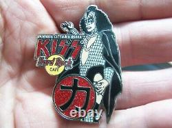 Kiss Vol. #5 Japan Fierce & Omega Series'05 set of 8 Hard Rock Cafe Pins LE 750