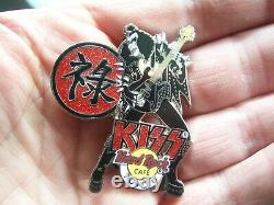 Kiss Vol. #5 Japan Fierce Series 2005 set of 4 Hard Rock Cafe Pins LE 750