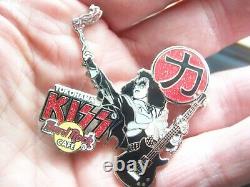Kiss Vol. #7 Japan Salute Series 2005 set of 4 Hard Rock Cafe Pins LE 750