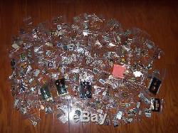 Lifetime Collection of 1700 Retired Hard Rock Cafe Pins From ALL OVER THE WORLD
