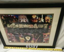Limited Edition 30th Anniversary Hard Rock Cafe London Pin Set Numbered & Signed