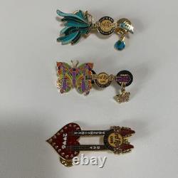 Lot 3 set Hard Rock Cafe Butterfly Pin Batch Accessories DHL free shipping