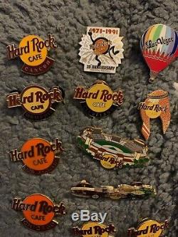 Lot Of 30 Hard Rock Cafe Pins