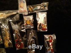 Lot of 24 Rare Assorted Hard Rock Cafe Hotel Casino Pins Look! Brand New Cond
