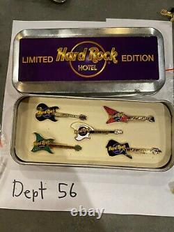 Lot of 41 Hard Rock Hotel Pin Pins Guitar Cafe New York City Rare