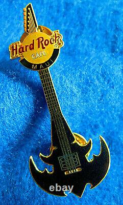 MAUI QUEENSRYCHE BLACK BAT MEMORABILIA WALL GUITAR SERIES Hard Rock Cafe PIN LE