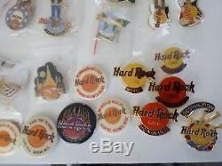 Mixed hard Rock Cafe pin lot 100 pins. Bonus 13 pins just added