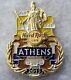 New 2015 Hard Rock Cafe Hrc Athens Icon Pin Official Limited Edition 200