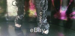 NRFB BARBIE COLLECTOR DOLL 2008 HARD ROCK CAFE GOLD LABEL Guitar Pin Punk Goth