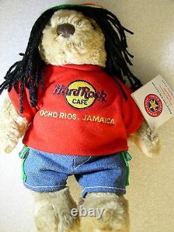 OCHO RIOS JAMAICA, Hard Rock Cafe, Local Dress Teddy Bear # 1122