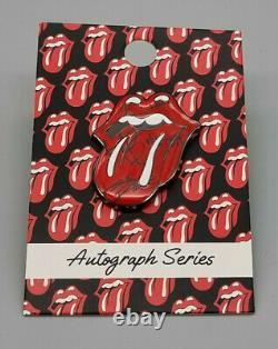 Original large Rolling Stones Hardrock Cafe Signature Pin Limited Edition of 500