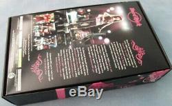 Pink Label Hard Rock Cafe Barbie Doll & Guitar Collector Pin Necklace & Earrings