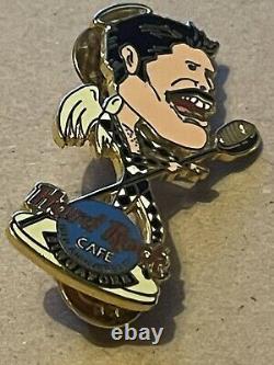 Queen Freddie Mercury Rare Numbered 840 Of 1000 Hard Rock Cafe Pin Badge Rare