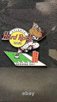 RARE Hard Rock Cafe 2002 Football Teams Players Opening Day Framed Set 22 Pins
