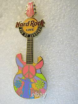 RIO DE JANEIRO, Hard Rock Cafe Pin, PEACE SERIES LE 150