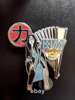 Rare Pp Hard Rock Cafe Nagoya Japan Kiss Kimono Series Pin 2005 Ace Frehley