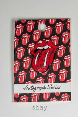 Rolling Stones Pin LIMITED Autograph Series Hardrock Cafe Signature Tongue Pin