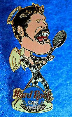 SINGAPORE FREDDIE MERCURY QUEEN 10th ANNIVERSARY Hard Rock Cafe PIN LE