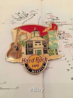 ST. MAARTEN MARTIN FR. NETH. Hard Rock Cafe ALTERNATIVE HRC MAGNET PINCRAFT