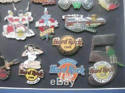 Sammlung 24 Hard Rock Cafe Pins