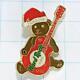 Stuffed Bear Christmas Hard Rock Cafe Pin Badge Pins Z20487