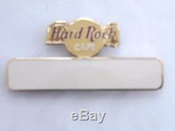 Super Rare VIP STAFF Hard Rock Cafe Pin Name Tag Magnet