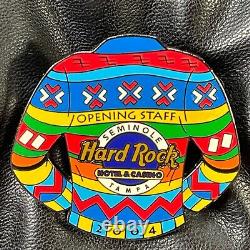 TAMPA SEMINOLE? Hard Rock HOTEL&CASINOHR PIN? 2004 OPENING STAFF Tribal Jacket