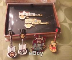 Very Rare Lot Of 6 Hard Rock Cafe ORLANDO ALL STAFF PINS ALL DIFFERENT