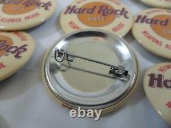 Vintage Hard Rock Cafe No Drugs Nuclear Weapons Allowed Inside Lot 100 Buttons