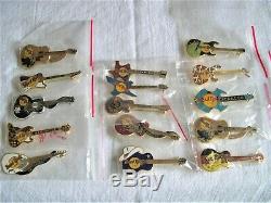 Vintage Hard Rock Cafe Pin Collection Approx 80+ Pins, Sweet Collection/SEE PICS