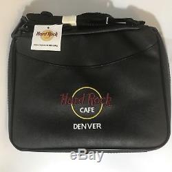Vintage Hard Rock Cafe Pin Collectors Bag Denver WITH MY FIRST PIN DENVER