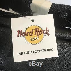 Vintage Hard Rock Cafe Pin Collectors Bag Denver WITH MY FIRST PIN DENVER