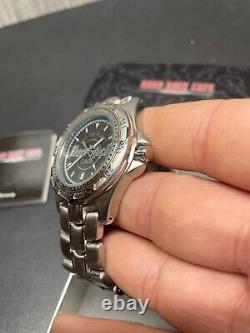 Vintage Hard Rock Cafe Stainless Men's Watch PL 4086 with Tin never used