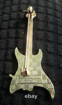 Vintqge Hard Rock Hotel Cafe Pin Guitar Flying V