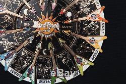 XL Hard Rock Cafe Pin Las Vegas ASTROLOGY PUZZLE Horoscope Zodiac guitar rainbow