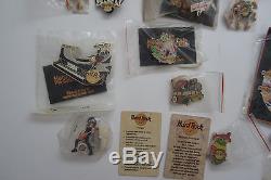 2004 Lot Of 83 Series Hard Rock Cafe Pins Collector Las Vegas Guitar Sport