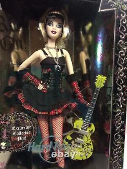 2008 Hard Rock Cafe Gold Label Barbie L9663 Boîte Originale Non Ouverte Col. Pin