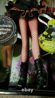 2008 Hard Rock Cafe Gold Label Barbie Nouvelle Marque Dans La Boîte Collector Pin