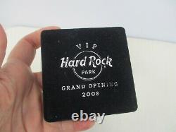 2008 Vip Grand Ouverture Dard Rock Cafe Myrtle Beach Pin W Guitar Behind Doors Mib
