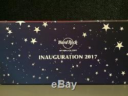 2017 Hard Rock Cafe Washington DC Président Trump Inauguration Pin Set