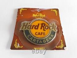 Aimant de logo classique de la ville du Hard Rock Cafe ULTRA RARE (sans décapsuleur) CARTAGENA