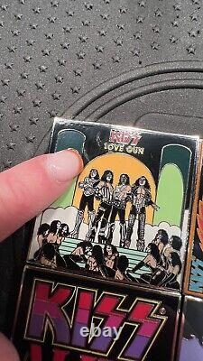 Album de Hard Rock Ap Style Pin Love Gun Alive II Rock And Roll Over Ap 4 Pins