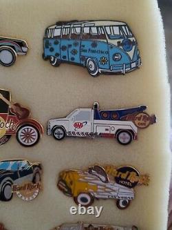 All Automotive / Cars Hard Rock Cafe 19 Pin Set Very Hars Pour Trouver Des Épinglettes