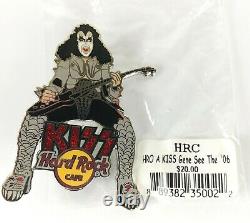 Bande Kiss Hard Rock Café Pin Badge Gene Simmons Détruire Hro En Ligne 2006 Le 100