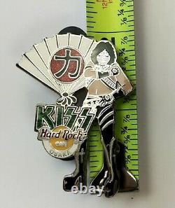 Bande Kiss Hard Rock Café Pin Badge Set 4pc Chikara Symbol Fan Japon 2005 Le 1000