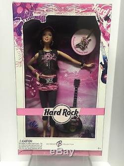 Barbie Hard Rock Cafe 2006 W Pin Rose Étiquette L4175 Refbb31