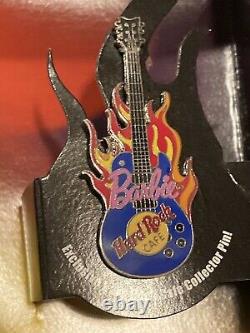 Barbie Hard Rock Cafe Avec Collector Pin Silver Label 2005 Onf