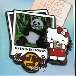 Bonjour Kitty Hard Rock Cafe Pin Badge Panda