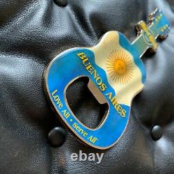 Buenos Airsargentinahard Rock Cafehrc Magnet Guitar Guitar D'ouverture