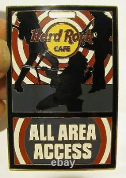Épingle du Hard Rock Cafe, rare ACCÈS TOUTES ZONES, grande